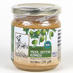 Tardaş Egenin Organik Yeşil Zeytin Ezmesi 180g