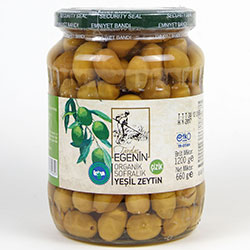 Tardaş Egenin Organik Yeşil Zeytin  Kalamata  420g