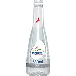 Taşkesti Natural Mineral Water 330ml  Glass Bottle 