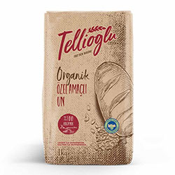 Tellioğlu Organic Wheat Flour 1kg