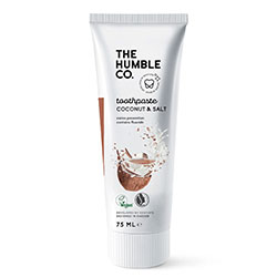 The Humble Organic Toothpaste  Cocomut & Salt  75ml