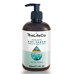 TheLifeCo Baby Organic Liquid Soap 500ml Aloevera