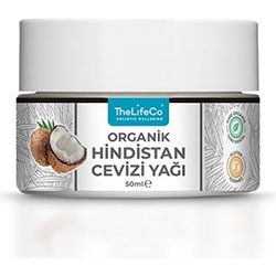 TheLifeCo Organik Hindistan Cevizi Yağı 50ml