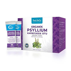 TheLifeCo Organic Psyllium Powder 4grx60 şase