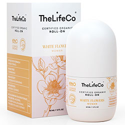 TheLifeCo Organik Roll-on Deodorant White Flowers 60ml