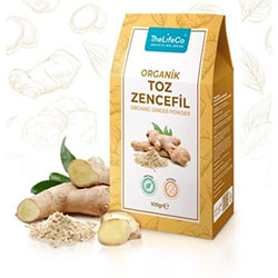 TheLifeCo Organic Ginger Powder 100g