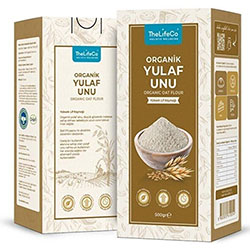 TheLifeCo Organik Yulaf Unu 500g