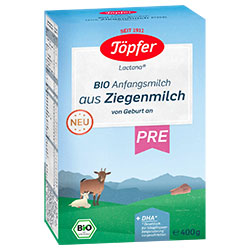 Töpfer Organic Infant Goat Milk Pre 400g