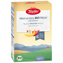 Töpfer Organic My first Muesli with Apple & Banana 175g