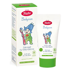 Töpfer Organic Baby Tooth Gel For Milk Teeth 50ml