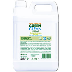 U Green Clean Organik Elde Bulaşık Yıkama Deterjanı  Portakal Yağlı  5 Litre
