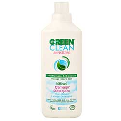U Green Clean Organik Sensitive Çamaşır Deterjanı  Hassas Ciltlere  Kokusuz  1000ml
