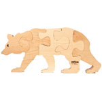 Unique Wooden Toy  Sleepy Giant Bear  5 Pcs