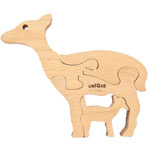 Unique Wooden Toy (Grace Athlete Gazelle) 4 Pcs