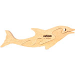Unique Wooden Toy (Water Acrobat Little Dolphin) 2 Pcs