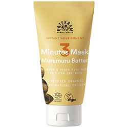 Urtekram Organic Instant Nourishment 3 minutes Mask  Extra Dry Skin  Murumuru Butter  75ml