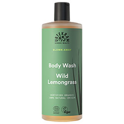 Urtekram Organic Body Wash  Wild Lemongrass  500ml