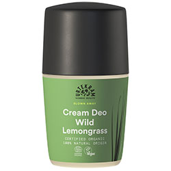 Urtekram Organic Blown Away Cream Deo Roll-on  Wild Lemongrass  50ml