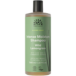 Urtekram Organic Shampoo  Intense Moisture  Wild Lemongrass  500ml
