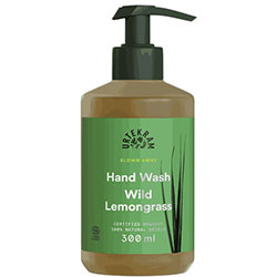 Urtekram Organic Liquid Hand Soap  Wild Lemongrass  300ml