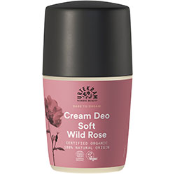 Urtekram Organic Cream Deo Roll-on  Soft Wild Rose  50ml