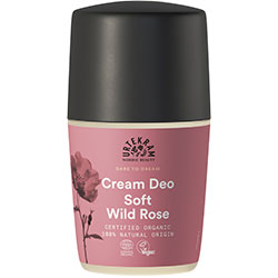 Urtekram Organic Cream Deo Roll-on (Soft Wild Rose) 50ml