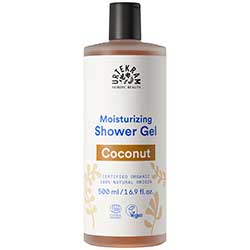 Urtekram Organic Shower Gel (Moisturizing, Coconut) 500ml
