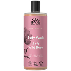 Urtekram Organic Shower Gel  Soft Wild Rose  500ml