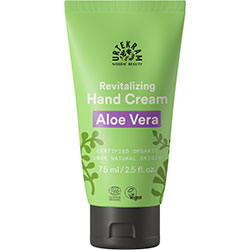 Urtekram Organic Hand Cream  Revitalizing  Aloe Vera  75ml