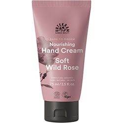 Urtekram Organic Hand Cream (Nourishing, Soft Will Rose) 75ml