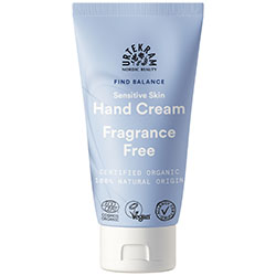 Urtekram Organic Hand Cream  Sensitive Skin  Fragnance Free  75ml