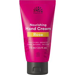 Urtekram Organic Hand Cream  Nourishing  Rose  75ml