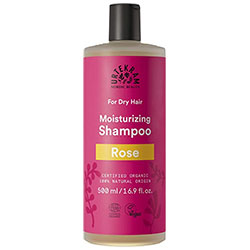 Urtekram Organic Shampoo (Moisturizing, Dry Hair, Rose) 500ml