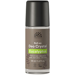 Urtekram Organic Crystal Deo Roll-on  Eucalyptus  50ml