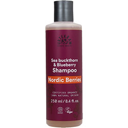 Urtekram Organik Onarıcı Şampuan  Nordic Berries  Normal Saçlar  Yabanmersini & Kızılcık  250ml