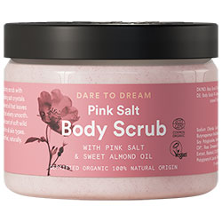 Urtekram Organic Soft Wild Rose Pink Salt Body Scrub 150ml