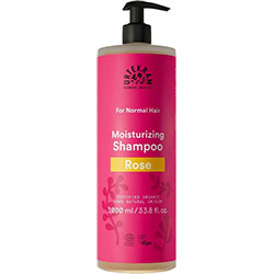 Urtekram Organic Shampoo (Normal Hair, Rose) 1000ml