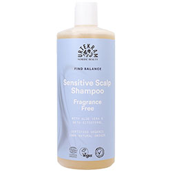 Urtekram Organic Shampoo  Fragnance Free  Sensitive Skin  Normal Hair  500ml