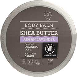 Urtekram Organic Shea Butter Body Balm (Argan Lavender) 140ml