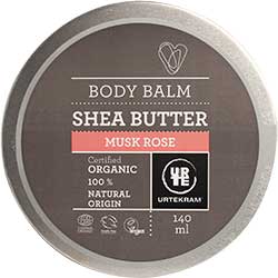 Urtekram Organic Shea Butter Body Balm (Misk Rose) 140ml