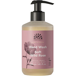 Urtekram Organic Liquid Hand Soap  Soft Will Rose  300ml