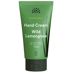 Urtekram Organic Blown Away Hand Cream  Wild Lemongrass  75ml