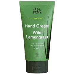 Urtekram Organic Hand Cream  Wild Lemongrass  75ml