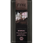 Vivani Organik Bitter Çikolata  Bademli  100gr