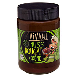 Vivani Organik Çikolatalı Fındık Ezmesi  Kakaolu Fındık Kreması  400gr