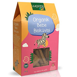 Wefood Kids Organic Baby Biscuit 100g