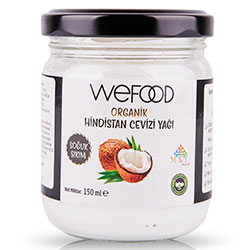 Wefood Organik Hindistan Cevizi Yağı 150ml