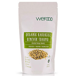 Wefood Organik Kabuksuz Kenevir Tohumu 200g