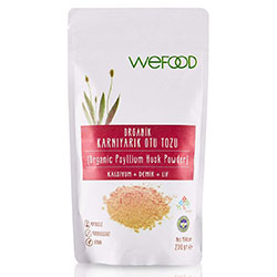 Wefood Organik Karnıyarık Otu Tozu 200g