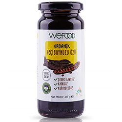 Wefood Organic Carob Syrup  Extract  Cold Press  315g